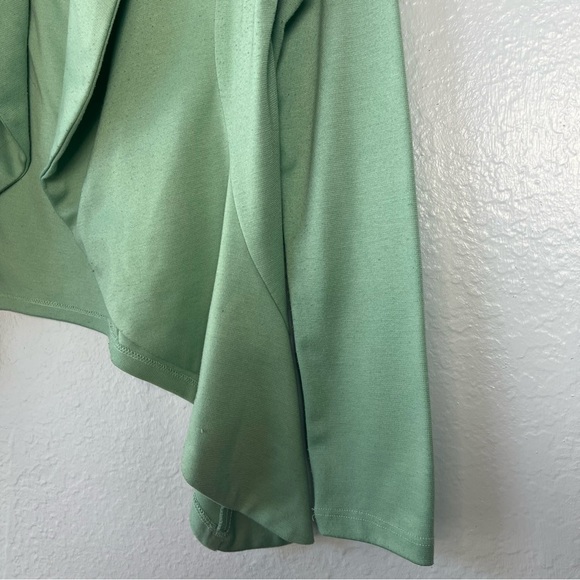 Women Sleeve Blazer Open Front Jacket Work Office Blazer - Picture 6 of 17